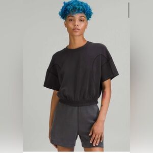 Lululemon Softstreme Gathered T-Shirt.